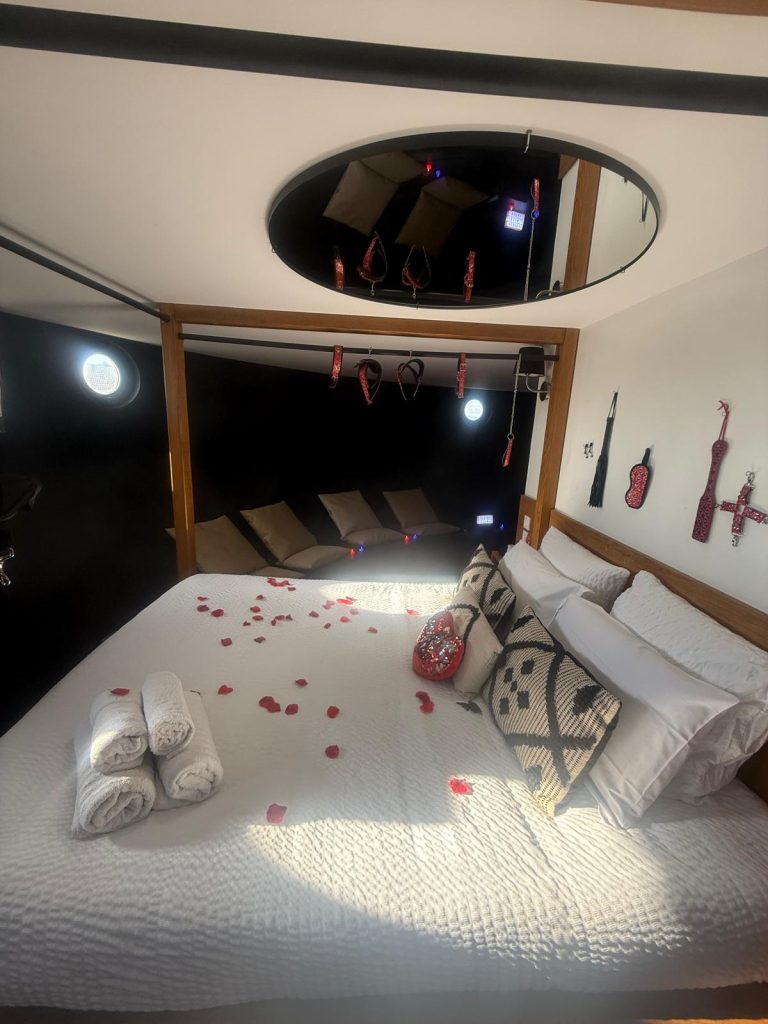 Lit love room